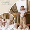 lilimaus Betthimmel Musselin Hausbett Himmel für Kinderzimmer mit Gold Applikation, Musselin Betthimmel aus Baumwolle für Kinderzimmer-Deko Bild 2
