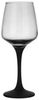 6 Weingläser 360ml mit schwarzem Stiel Rotweingläser Weißweingläser Weinkelch Bild 3