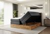ALTDECOR Boxspringbett LOLLI7 KING (Multipocket-Matratze H4, H3 Matratze Bonellfederung, Topper, Kopfteil) Bild 2