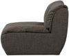 Sessel Baggy aus Melange-Stoff, modern gepolstert, Grau, komfortabler Indoor-Relaxsessel Bild 2