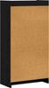 vidaXL Bücherregal Schwarze Eiche 59 x 30 x 111 cm Holzwerkstoff 8011284 Bild 5