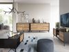 Selsey 'Boulia' TV-Lowboard mit Fischgrätmuster, 50 x 154 x 39 cm Bild 3