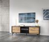 Selsey 'Boulia' TV-Lowboard mit Fischgrätmuster, 50 x 154 x 39 cm Bild 2