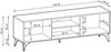 Selsey 'Boulia' TV-Lowboard mit Fischgrätmuster, 50 x 154 x 39 cm Bild 4