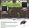 KOMFOTTEU Blumenkasten Hochbeet mit Rankgitter, für Kletterpflanzen & Topfpflanzen Bild 3
