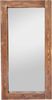 Massivholz-Spiegel HARMONY 180x90cm Pinie geflammt Wandspiegel Ganzkörperspiegel Bild 2