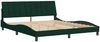 Doppelbett, Bettgestell Modernen ohne Matratze Dunkelgrün 180x200 cm Samt d2388e Bild 3