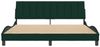 Doppelbett, Bettgestell Modernen ohne Matratze Dunkelgrün 180x200 cm Samt d2388e Bild 5