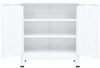 vidaXL Aufbewahrungstruhe Industrial Weiß 90x40x100 cm Stahl 339624 Bild 4
