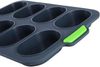 FELIXLEO Muffinform 2St Silikon Brotbackform Mini Brötchen Baguette Antihaft Backblech, (1-tlg) Bild 4