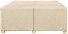 vidaXL Bettgestell ohne Matratze Creme 120x190 cm Stoff 3284720 Bild 4