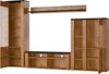 Home affaire Wohnwand Larona, Anbauwand, Set 4 Teilig, (Set, 4-St), bestehend aus 1 TV-Board, 1 Highboard, 1 Vitrine, 1 Wandregal Bild 4