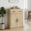 vidaXL Sideboard Sonoma-Eiche 66 x 34,5 x 87 cm Holzwerkstoff 895787 Bild 4