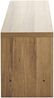 Schuhbank >37149< in eiche, schwarz, MDF, Metall - 80x40x30cm (BxHxT) Bild 4