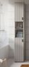 Badezimmer Hochschrank Livia in Kaschmir 30 x 192 cm Bild 5