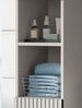 Badezimmer Hochschrank Livia in Kaschmir 30 x 192 cm Bild 4
