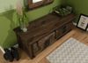Garderobenbank Mango 120x45x40 braun lackiert RAILWAY #4011 Bild 2