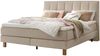 Reina Boxspringbett braun Eiche MassivholzPolyester/Polyamid/Viskose 214cm x 163cm x 115cm Bild 1