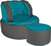 Sitzsack 85x65cm Petrol Bild 3