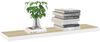 vidaXL Schweberegal Eichenoptik und Weiß 90 x 23,5 x 3,8 cm MDF Bild 3