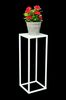 DanDiBo Blumenhocker eckig, Metall, Weiß, 1 Stück, 50 x 18 x 18 cm Bild 5