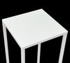 DanDiBo Blumenhocker eckig, Metall, Weiß, 1 Stück, 50 x 18 x 18 cm Bild 4