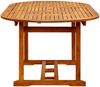 vidaXL Gartentisch (150-200)x100x75 cm Massivholz Akazie 41818 Bild 5