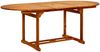 vidaXL Gartentisch (150-200)x100x75 cm Massivholz Akazie 41818 Bild 2