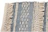 Teppich DKD Home Decor 180 x 120 x 2 cm Blau Baumwolle Weiß Boho Bild 3