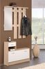 Garderoben-Set >Renton< in Sonoma-Eiche - 100x180x25cm (BxHxT) Bild 2