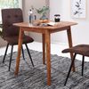 Kadima Design Sheeshamholz Esszimmertisch, robust und langlebig im Landhausstil. 80x80x78 cm Bild 2