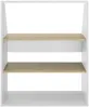 Vente-unique - ADEZIO Kleine Schlafzimmeraufbewahrung Holz, Platte BeigeWeiß - B 50 cm x H 110 cm x L 91,3 cm Bild 4