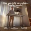 Desktronic HomeOne Elektrisch höhenverstellbarer Schreibtisch 160x80cm Grau/Grau mit Memory-Funktion, Anti-Kollisions Technologie, USB-A und USB-C-Ladeanschlüssen Bild 2
