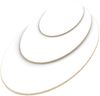 Multiplexplatte Holzplatte Tischplatte Ellipse melaminbeschichtet weiß - Größe 100 x 80 cm - Höhe 1,8 cm - Farbe weiß Bild 2