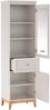 Vitrine Winzalo W-06 (Farbe: Cashmere, ohne Beleuchtung) Bild 5