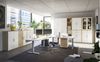 Büro-Regal vito Vary, Holzwerkstoff, Weiß, 82 x 218 x 40 cm Bild 2