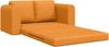 vidaXL Schlafsofa 60cm Dunkelgelb Stoff 4106681 Bild 4