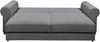 Schlafsofa >ANGELINA LUX. 3DL< Liegefläche 198x165cm, ash - 250x95x125 (BxHxT) Bild 4
