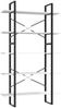 vidaXL Bücherregal 5 Fächer Weiß 100x30x175 cm Holzwerkstoff 3081998 Bild 2
