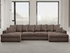 Kaiser Möbel Ecksofa Ecksofa, Sofa U-form, Couch U-form Gabon stoff Zoom, mit Relaxfunktion Bild 5