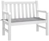 vidaXL Gartenbank-Auflage Grau 100x50x3 cm Oxford-Gewebe 43193 Bild 3