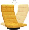 vidaXL Bodenstuhl Drehbar Senfgelb Stoff 336581 Bild 5