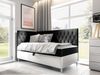 Boxspringbett 'Lenda Junior 3' schwarz 90x200 cm Links Bild 2
