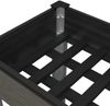 vidaXL Garten-Hochbeet mit Ablage Grau 150x50x75 cm WPC 362571 Bild 5