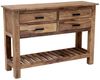 Konsolentisch Rami 110x76x35 aus indischem Sheesham-Massivholz Bild 2