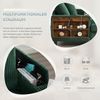 Odikalo Schlafsofa Chaiselongue Loungesofa Polstersofa Freizeitsofa USB Velvet Mehrfarbig Bild 4
