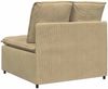 vidaXL Modulares Sofa Mittelmodul mit Kissen Graugrün 100 cm 4104441 Bild 5