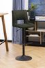 Barhocker >Sylvia< (2er-Set) in olivgrün, Polyester, Stahl - 41,5x115x52 (BxHxT) Bild 2