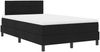 vidaXL Boxspringbett mit Kopfteil Schwarz 120 x 200 cm Stoff 3338603 Bild 4