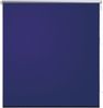 vidaXL Verdunklungsrollo Seitenzug Rollo Klemmrollo Klemmfix Kette, Blau, 120 cm x 2,3 m Bild 2